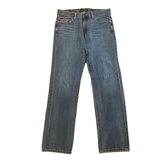 Lucky Brand Men’s 221 Straight Leg Jeans Medium Candiani Denim Wash Size 32x32 - Picture 1 of 6